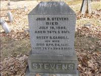 Stevens, John B. and Roxey B. (Cargill)